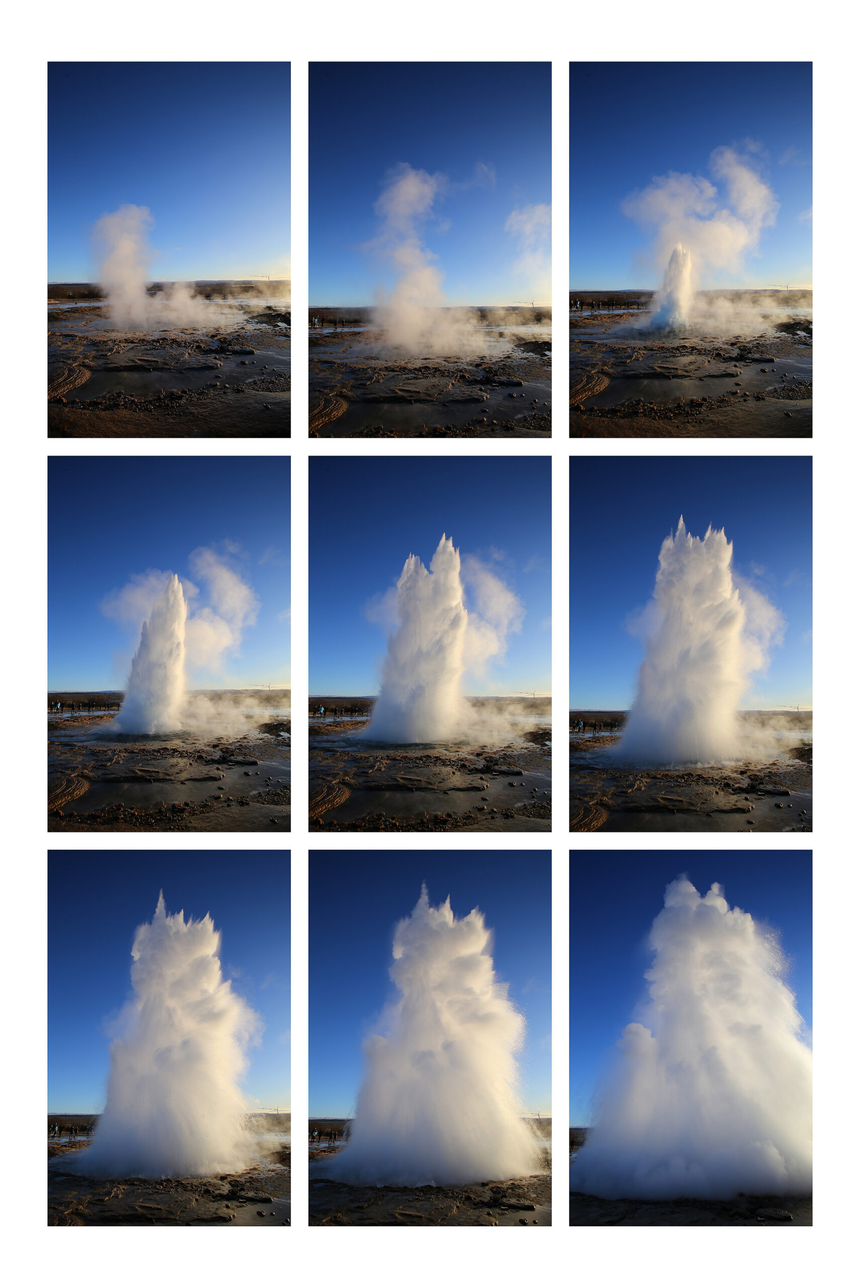 Islande-Geiser-30x45cm Geiser, Iceland, 2018