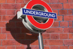 London underground sign