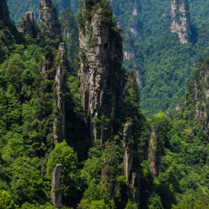 mountains of Zhangjiajie, hunan, China
