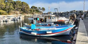 Pointu, mediterranean fishing boat