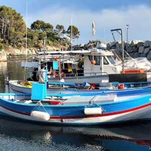Pointu, mediterranean fishing boat