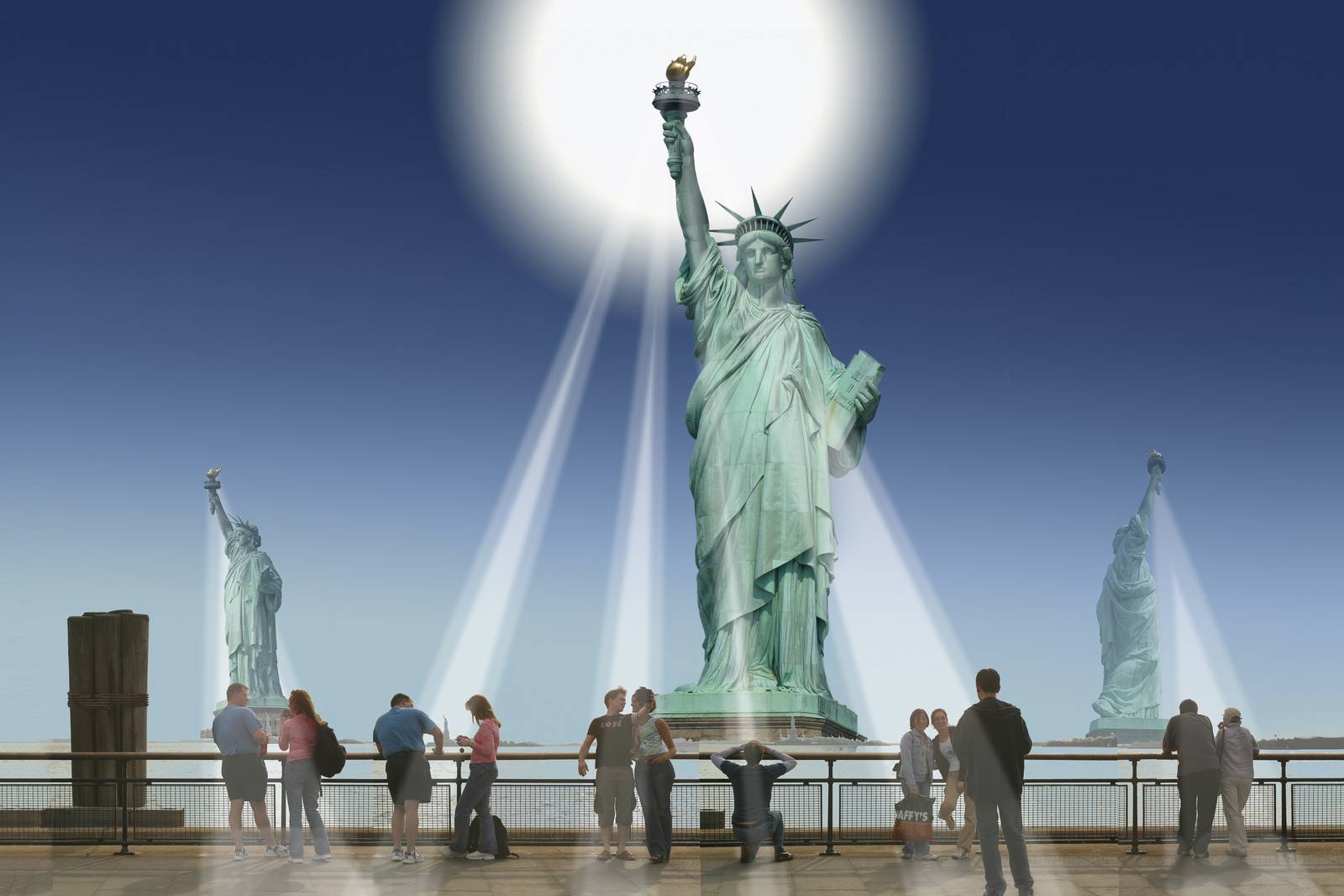 Liberty pier, New York