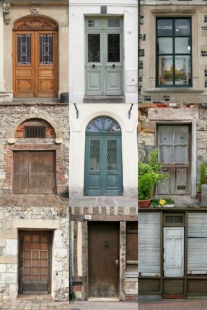 Doors of Honfleur, France