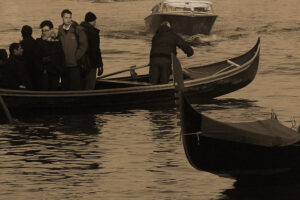 Soft atmosphere on the Grand canal, Venezia