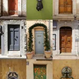 Doors of Antibes, France