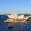 Sydney Opera from Harbour bridge, Australia