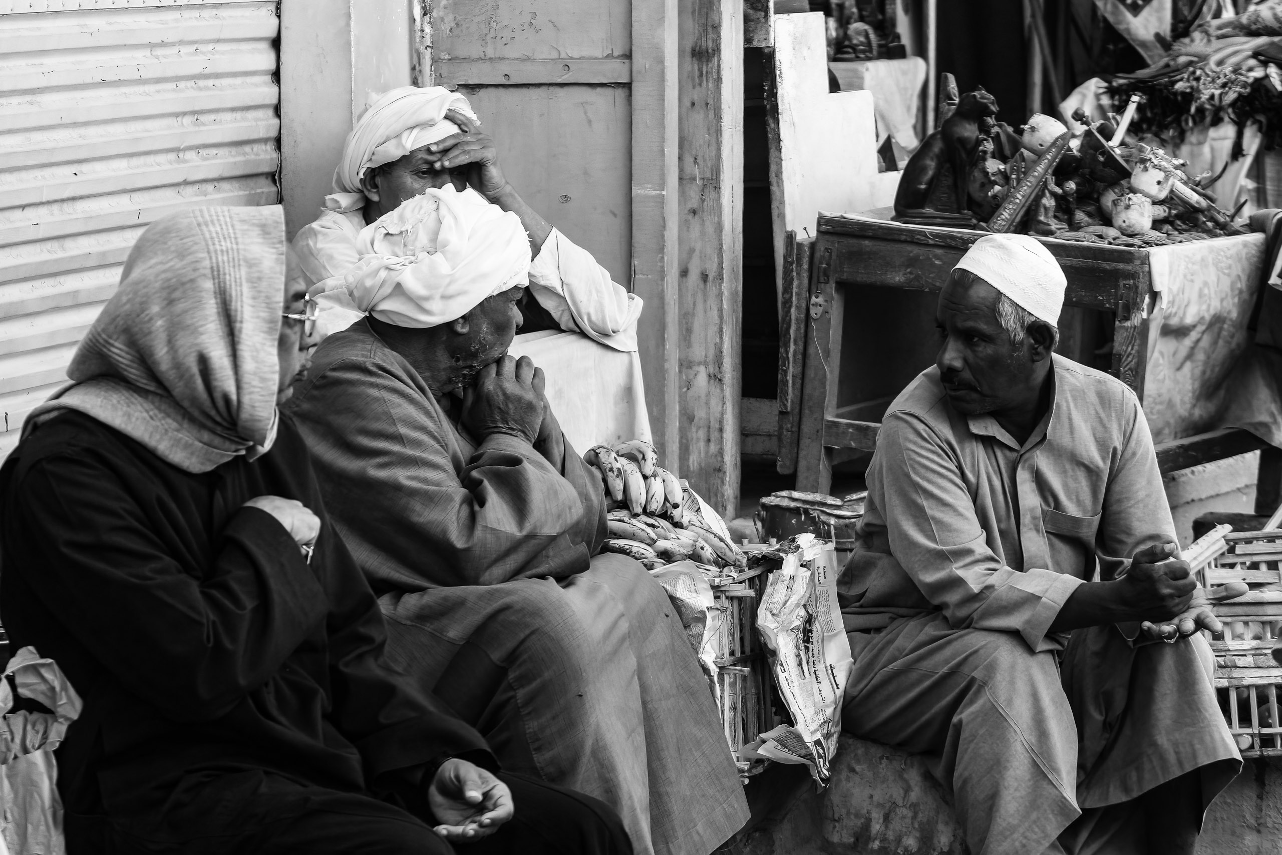 the chatting, Egypte