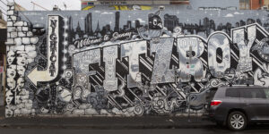 FitzRoy street art, Melbourne, Australia