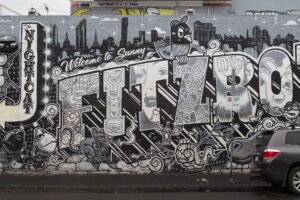 FitzRoy street art, Melbourne, Australia
