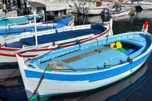 Pointu fishing boat of mediterranean
