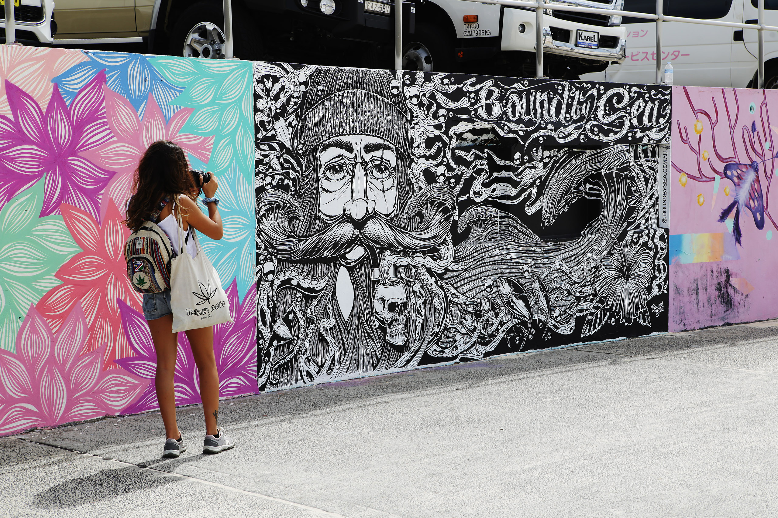 Bound by sea, bondi beach