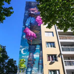 Street art arround the corner, Paris 13th